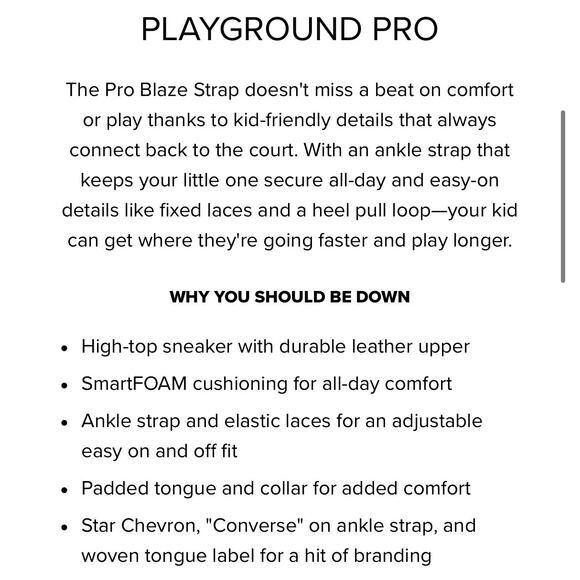 Converse Pro Blaze Strap Retro Sport High Top Sneaker White Red 13 - Picture 10 of 10